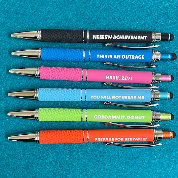 Dungeon Crawler Carl Quote Pens - Pew Pew Lasercraft, LLC