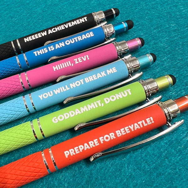 Dungeon Crawler Carl Quote Pens - Pew Pew Lasercraft, LLC