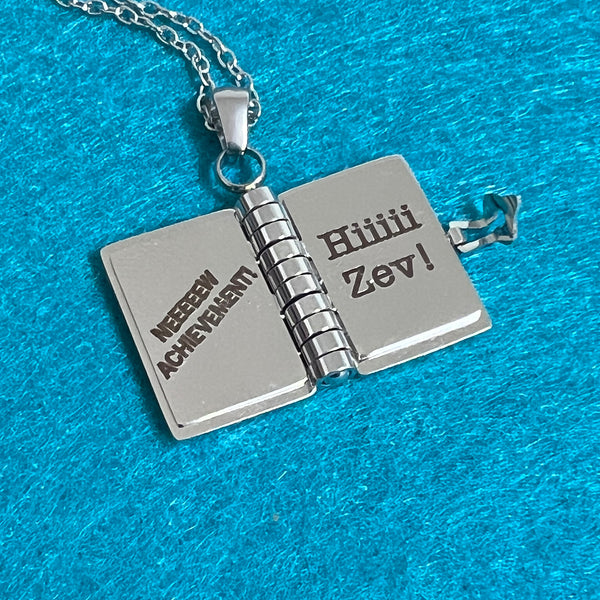 Dungeon Crawler Carl Book Pendant - Pew Pew Lasercraft, LLC