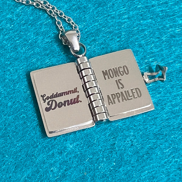 Dungeon Crawler Carl Book Pendant - Pew Pew Lasercraft, LLC