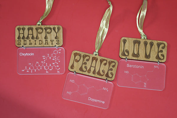 Love and Chemistry Ornament