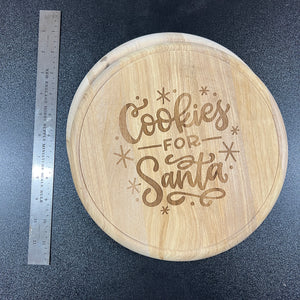Cookies for Santa Round Board