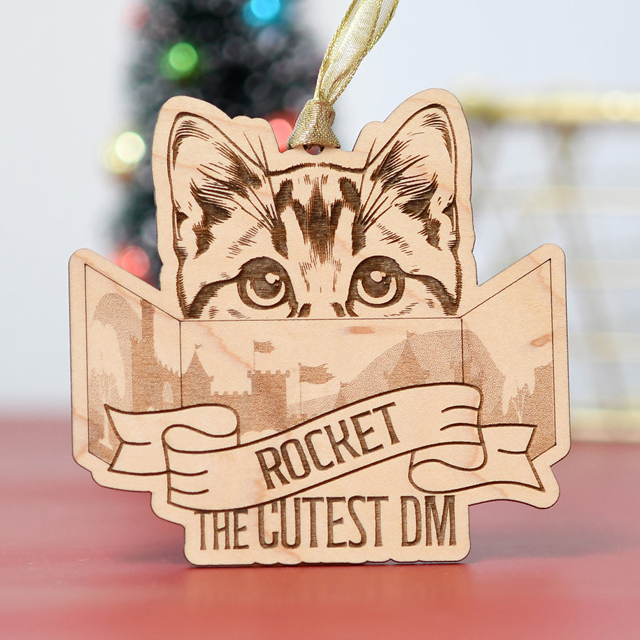 Cutest / Cruelest DM Custom Pet Ornament