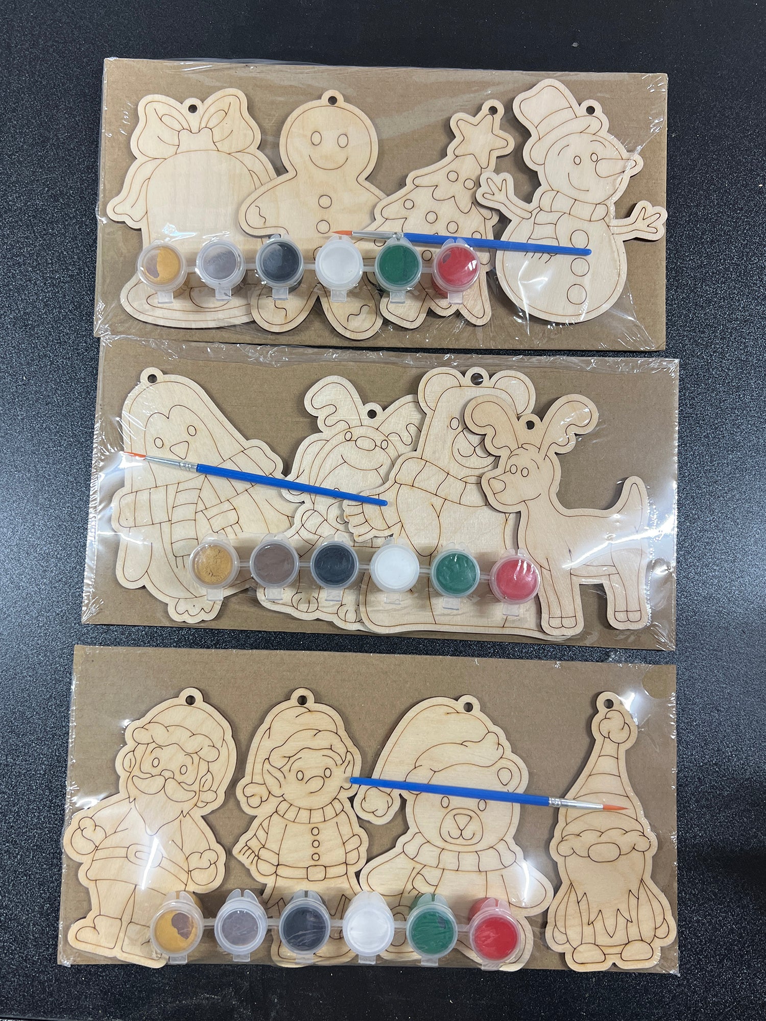 DIY Ornament Paint Kits for Kids