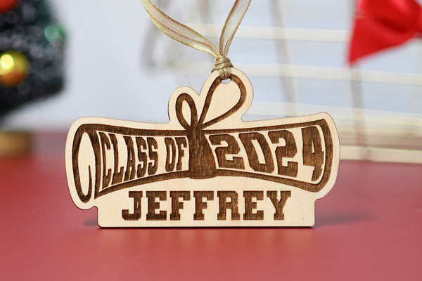 Class of 2024 Personalized Diploma Ornament