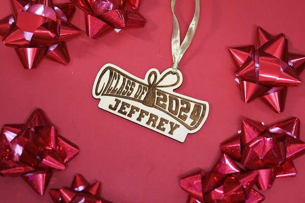 Class of 2024 Personalized Diploma Ornament