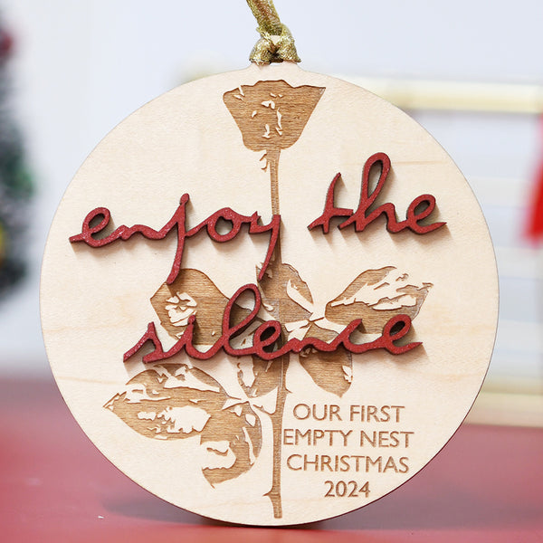 Enjoy the Silence Empty Nest Ornament