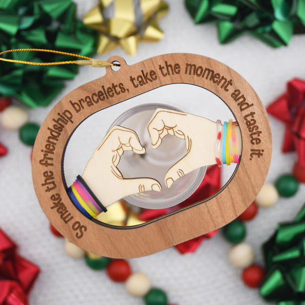 Heart Hands Friendship Bracelet Ornament