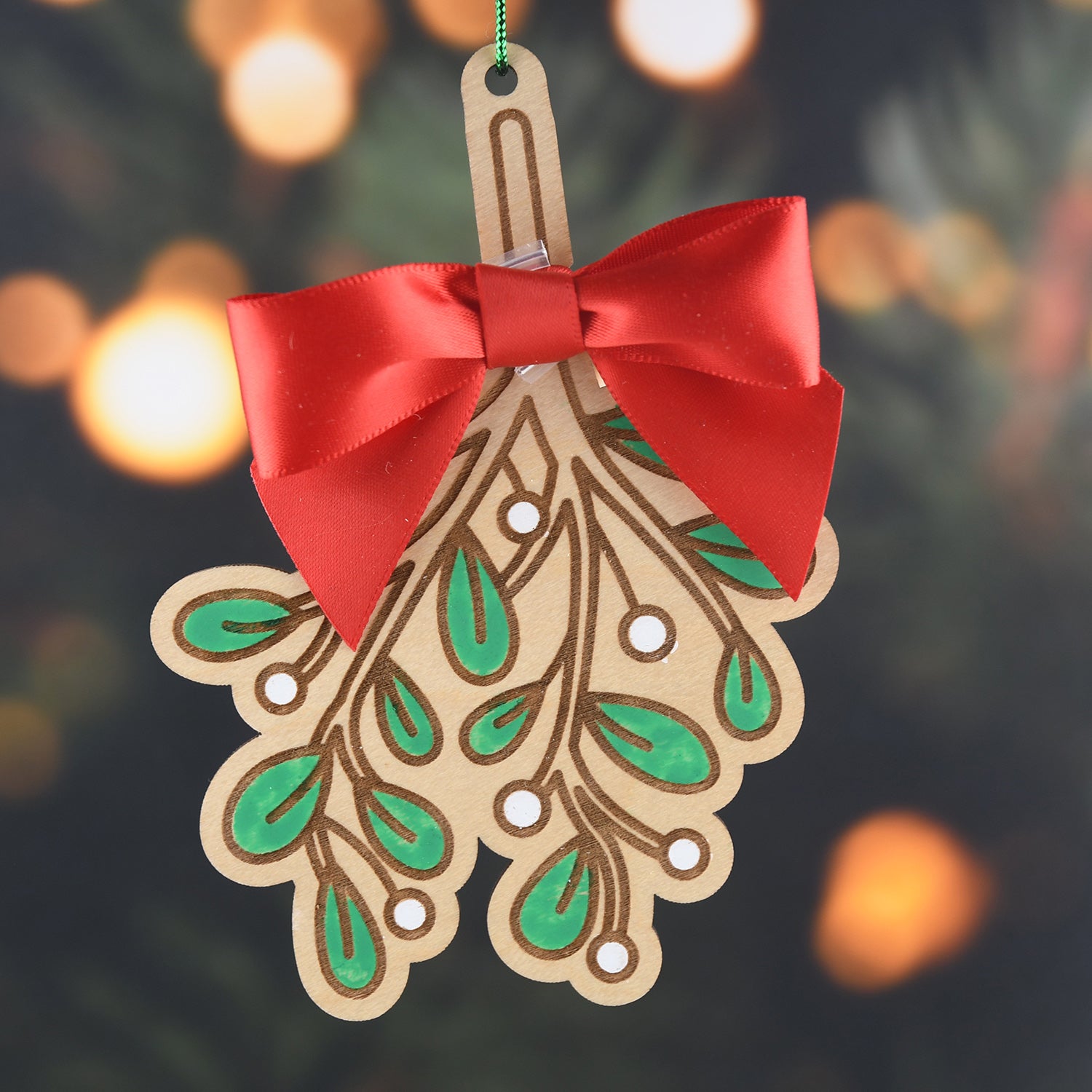 Non-Parasitic Mistletoe Ornament