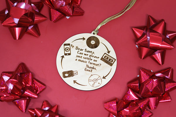 GenX Music Problems Ornament