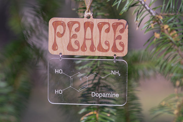 Peace and Science Ornament