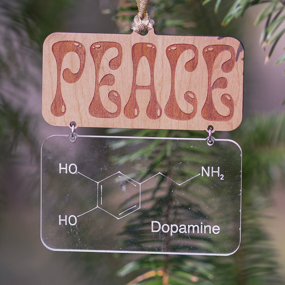 Peace and Science Ornament