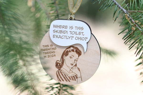 Skibidi toilet Ornament