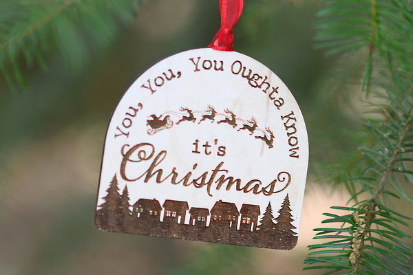 You oughta know Ornament