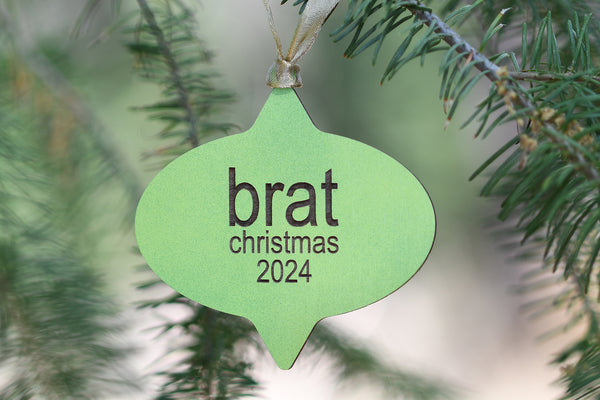 brat christmas Ornament