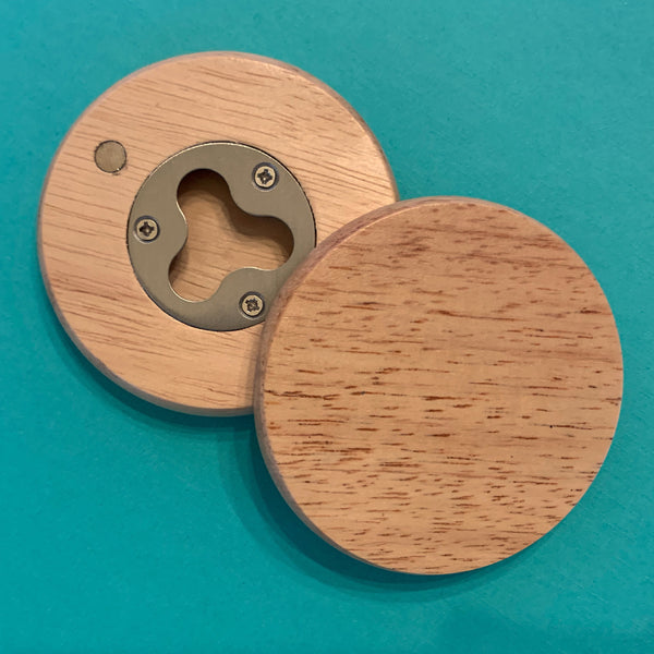 Round Magnetic Bottle Opener