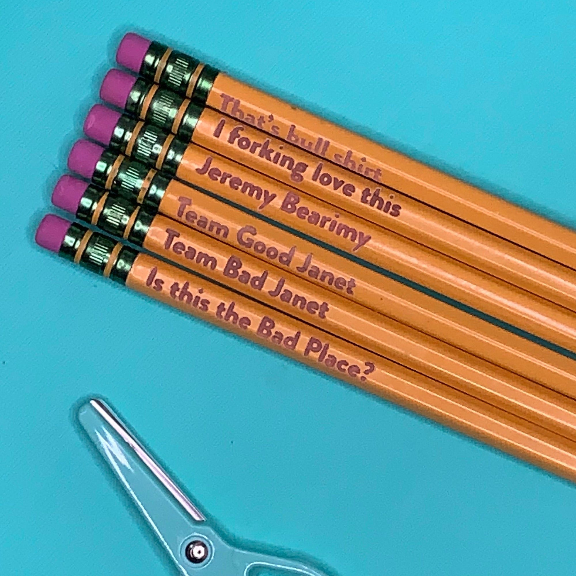Friends Quote Pencils, Engraved Pencils, Funny Pencils, School Supplies,  Office Accessories, TV Show Friends Quotes, Pencils24042-pn08-106 