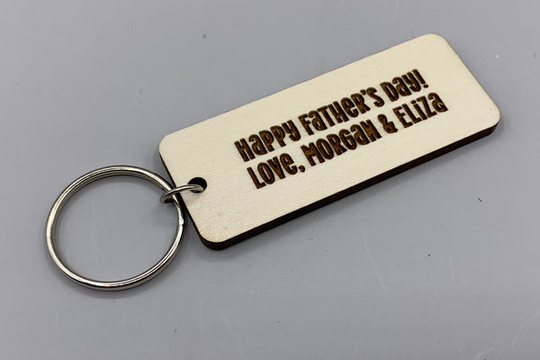 King of the Dad Jokes Keychain, add a custom message - Perfect for Father&#39;s Day!