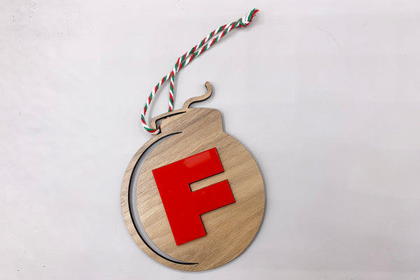 F-Bomb Ornament | 2020 Holiday Ornament, FCK it, F Bomb, Explicit, My Last F*ck, Flying F*ck, Eff Bomb