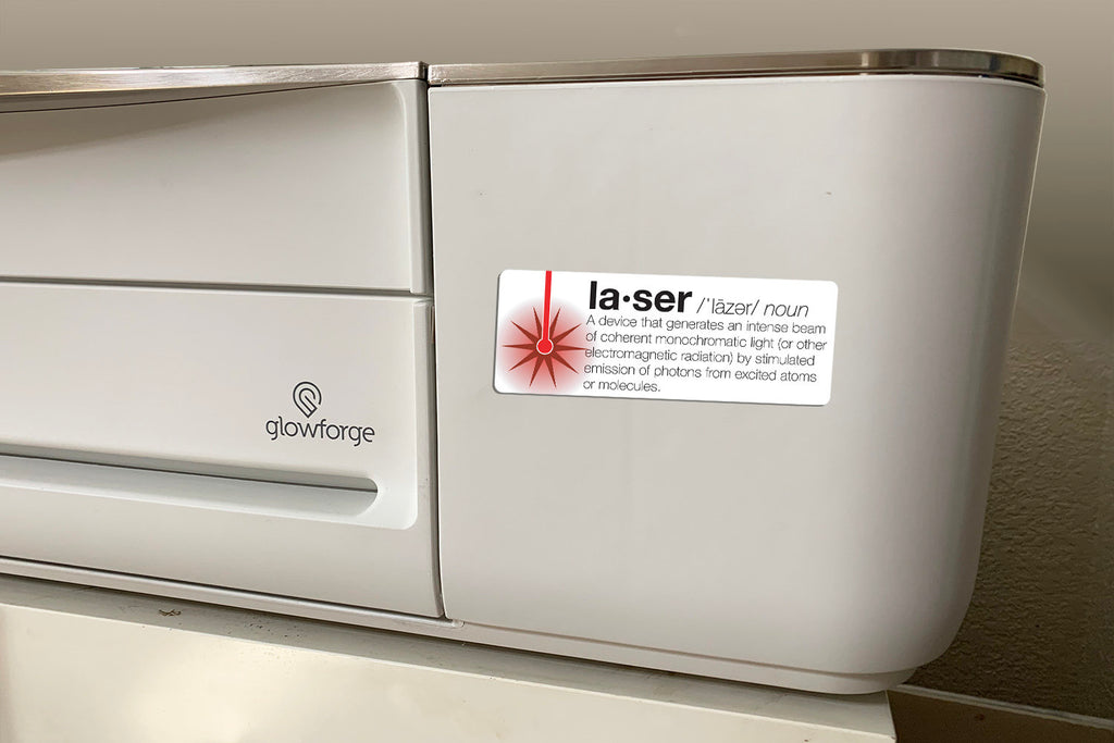 Laser Definition Sticker – Pew Pew Lasercraft, LLC